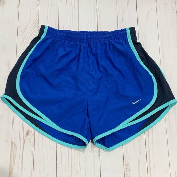 Blue Nike Tempo Shorts - Picture 1 of 3
